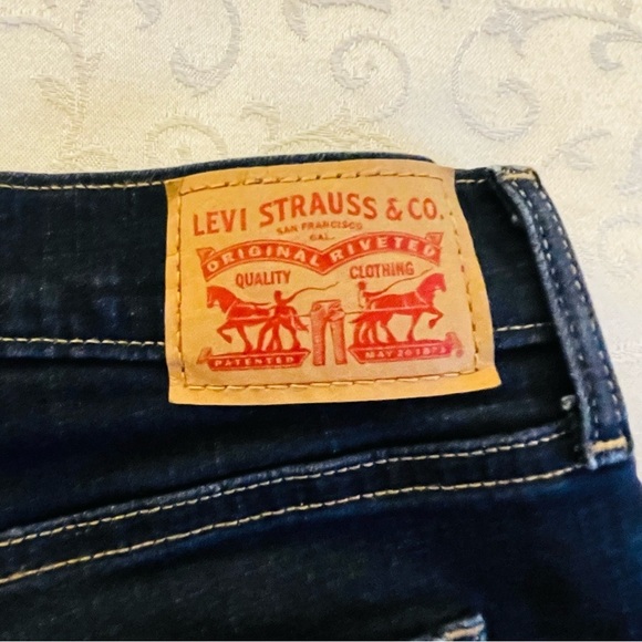 Levi's Blue Jean Shorts for Women - Picture 5 of 16